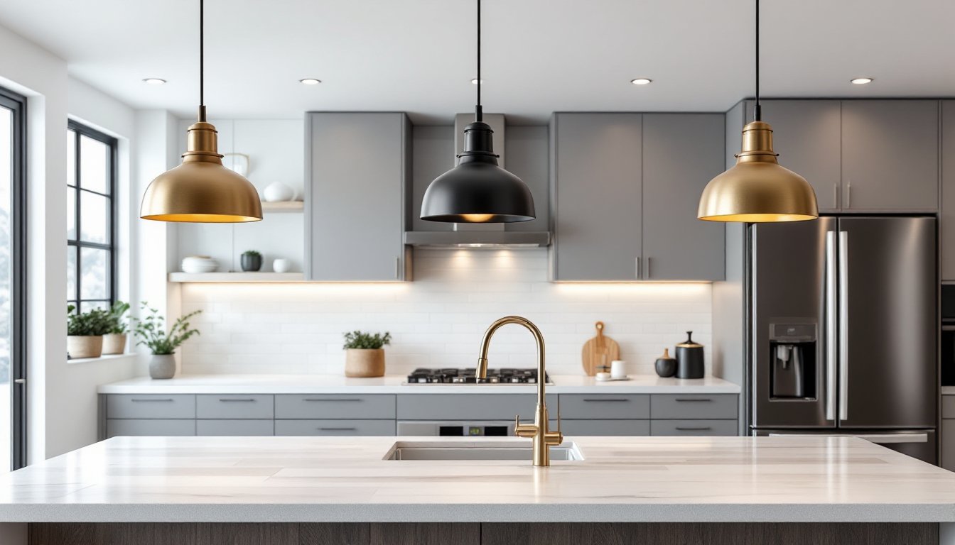 lighting pendants kitchen island
